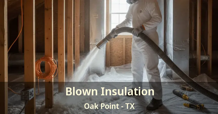 Blown Insulation Oak Point - TX