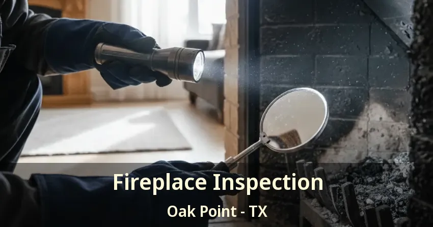 Fireplace Inspection Oak Point - TX