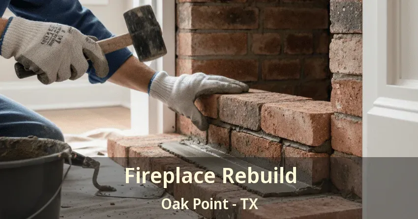 Fireplace Rebuild Oak Point - TX