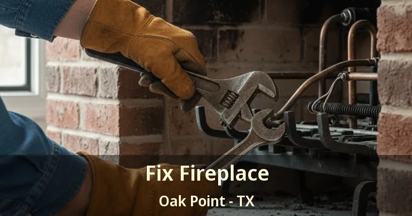 Fix Fireplace Oak Point - TX