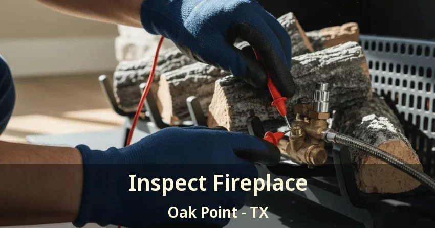 Inspect Fireplace Oak Point - TX