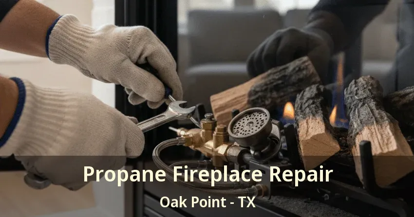 Propane Fireplace Repair Oak Point - TX